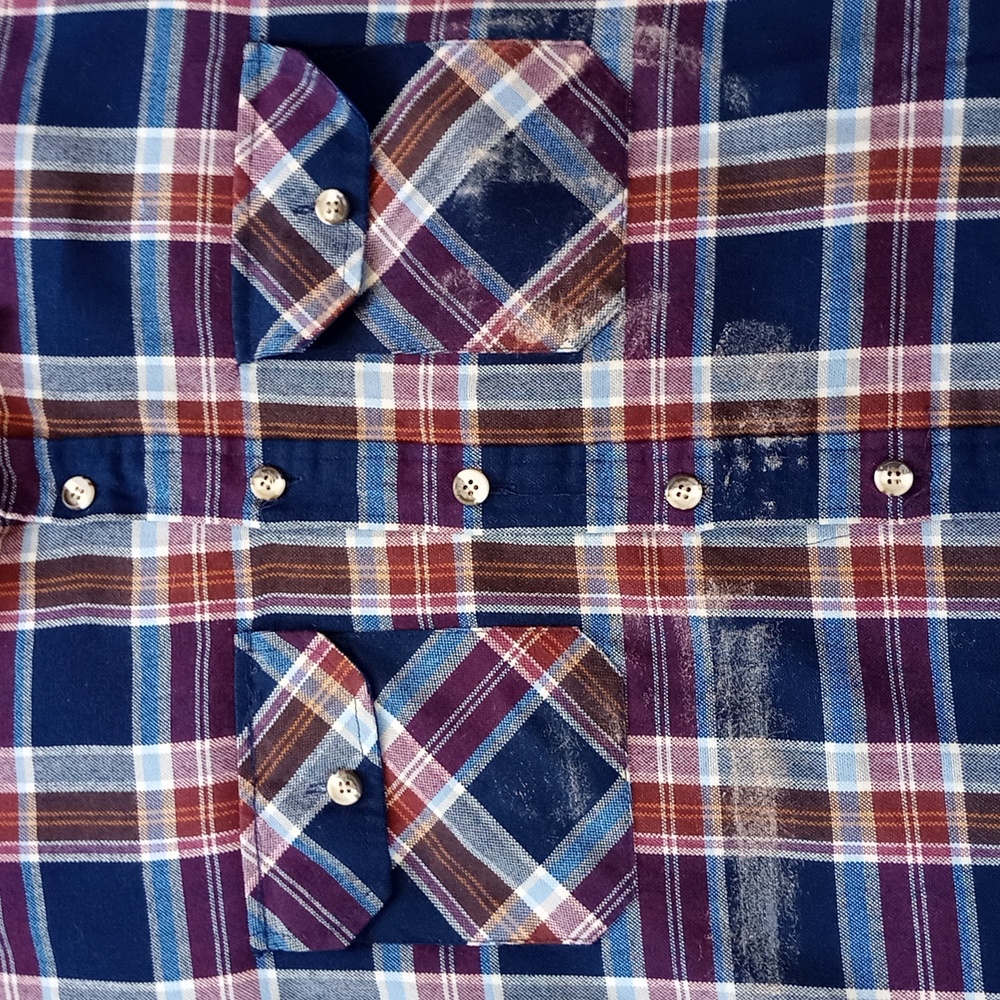 Vintage 1970s Sears Lumberjack Plaid Button-Up Jacket unisex - Picture 3 of 10